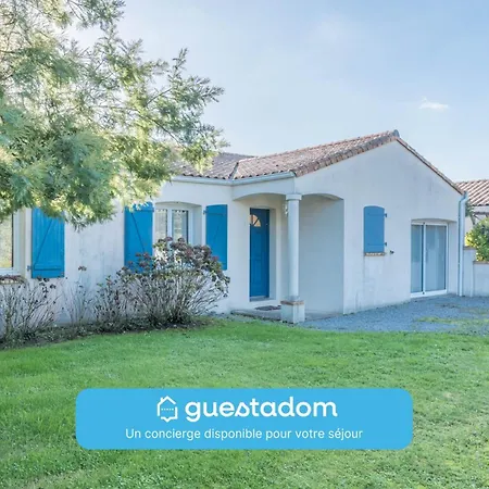 Charmante Maison Plain Pied à 850m De La Hébergement de vacances Préfailles